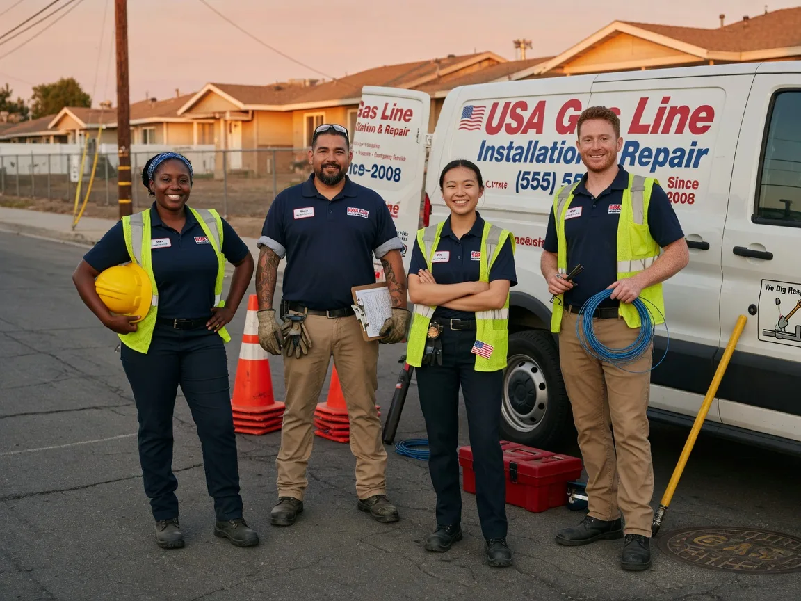 Gas Line Installation company in Mansfield, WA